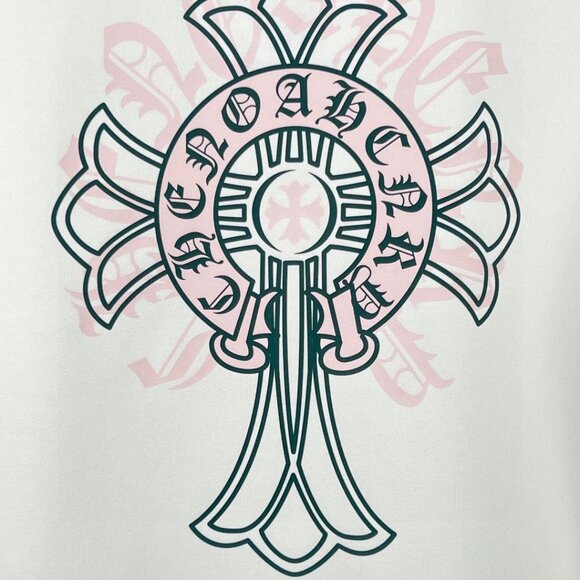 Chrome Hearts Solid Color Cross Print Crewneck Sweatshirt - Picture 7 of 7